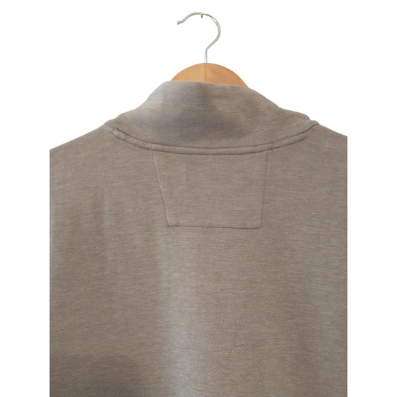 Banana Republic Men's Half Zip Sweater Cardigan Grey XL Heritage Normcore Fall - Picture 14 of 16